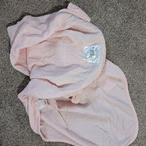 Pink Nursing Cover With Fan